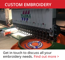 custom embroidery