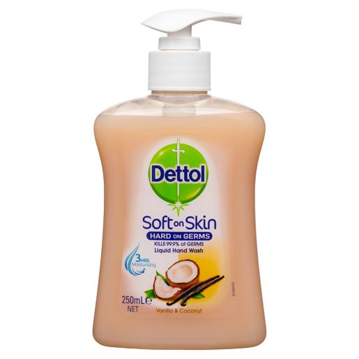 HANDWASH DETTOL VANILLA 250ML CARTON OF 6