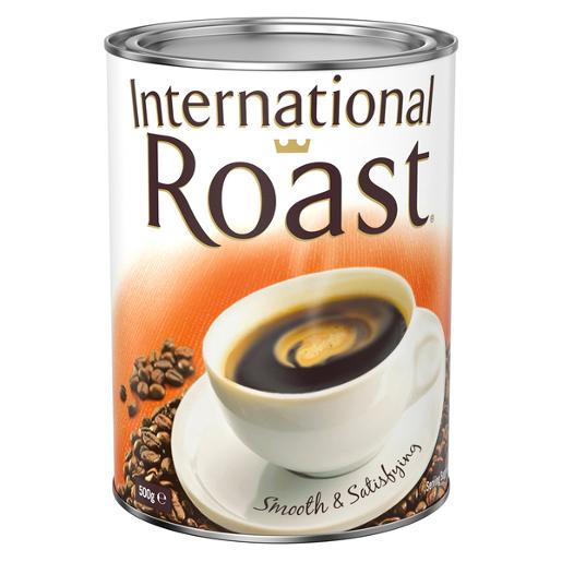 COFFEE 500GM INTERNATIONAL ROAST CART OF 6