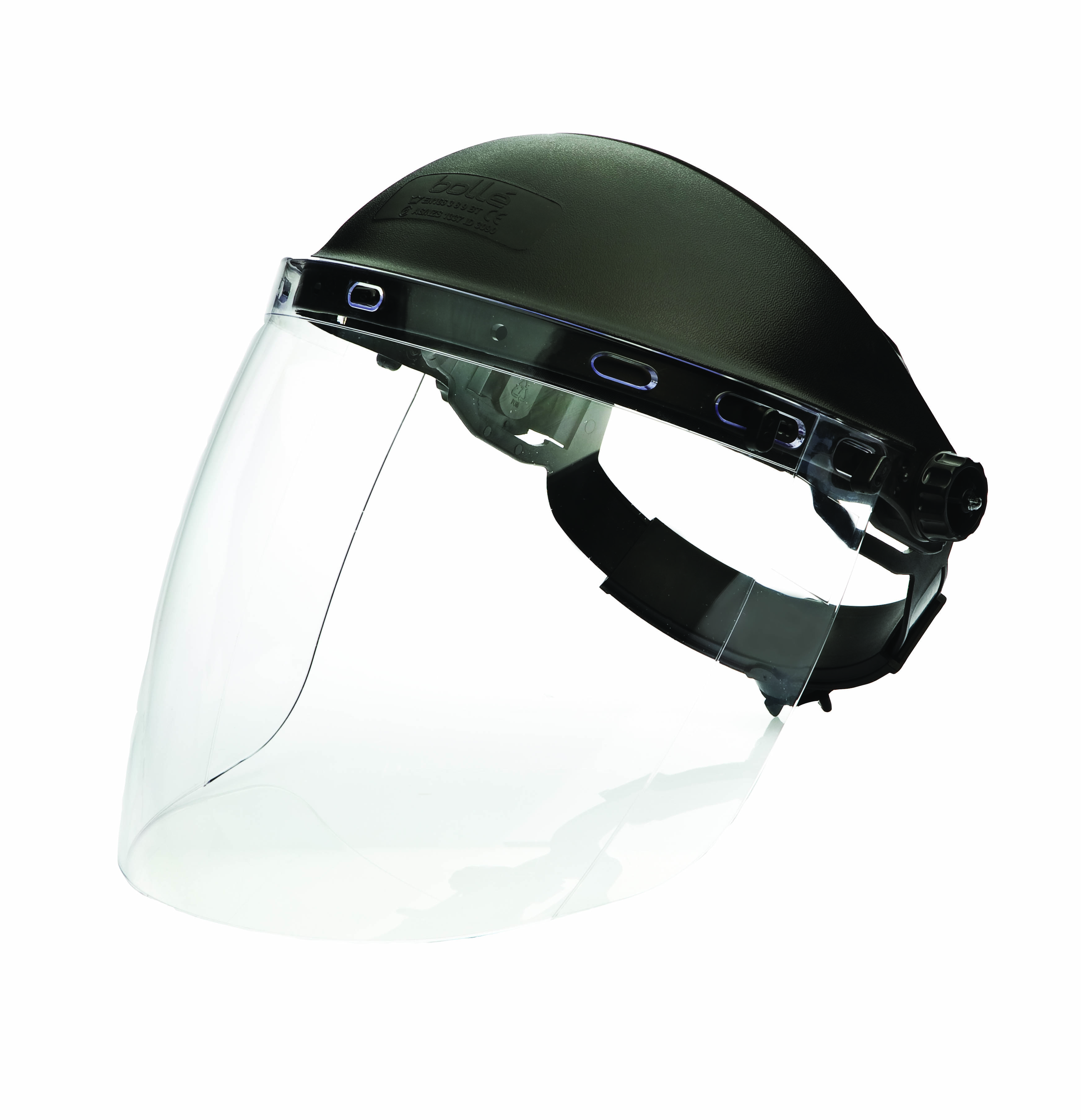 FACE SHIELD SPHERE COMPLETE CLEAR INCLUDES HEADGER & VISOR