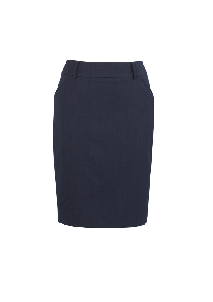 SKIRT LADIES MULTI PLEAT S10 -NAVY