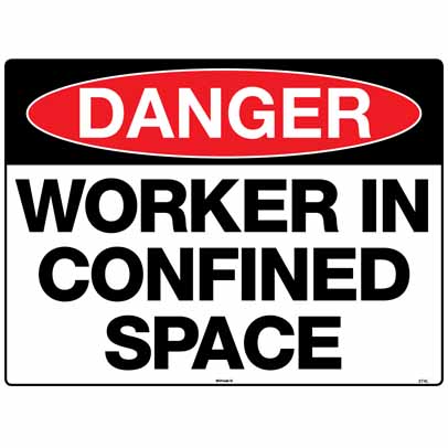 WORKER IN CONFINED SPACE 600 X 450 METAL