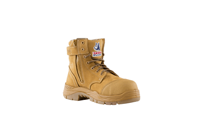 BOOT ARGYLE COMPOSITE WHEAT S8 - ZIP SIDED, SCUFF GUARD