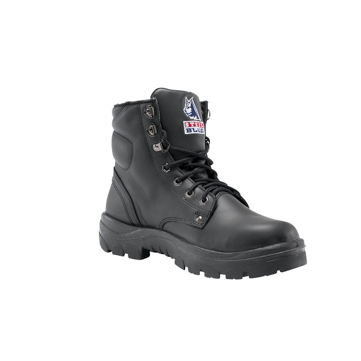 SAFETY BOOT ARGYLE NITRILE S10 -ANKLE LACE UP BLACK