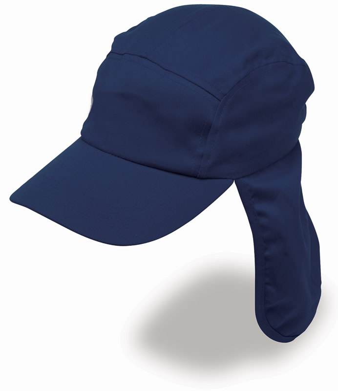 CAP LEGIONAIRE NAVY NECK FLAP 