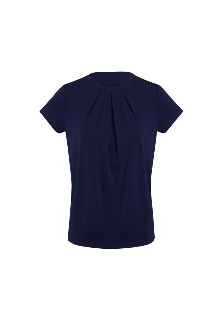 TOP LADIES BLAISE NAVY S10 -CREW NECK