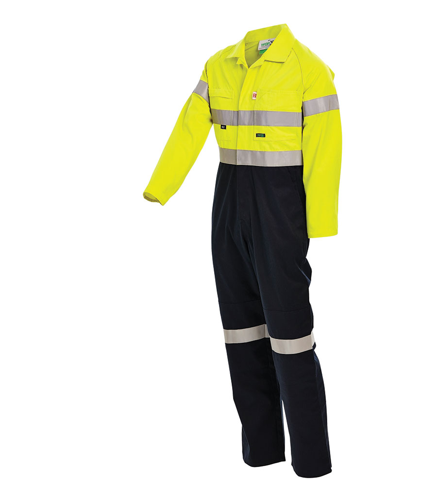 COVERALL WESTEX FR HRC2 Y/N 102R REF TAPE INHERENT 215GSM