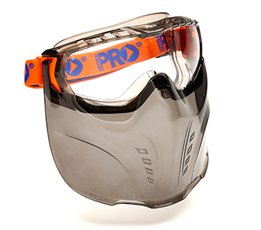 GOGGLE/MASK COMBO VADAR CLEAR SINGLE GOGGLE