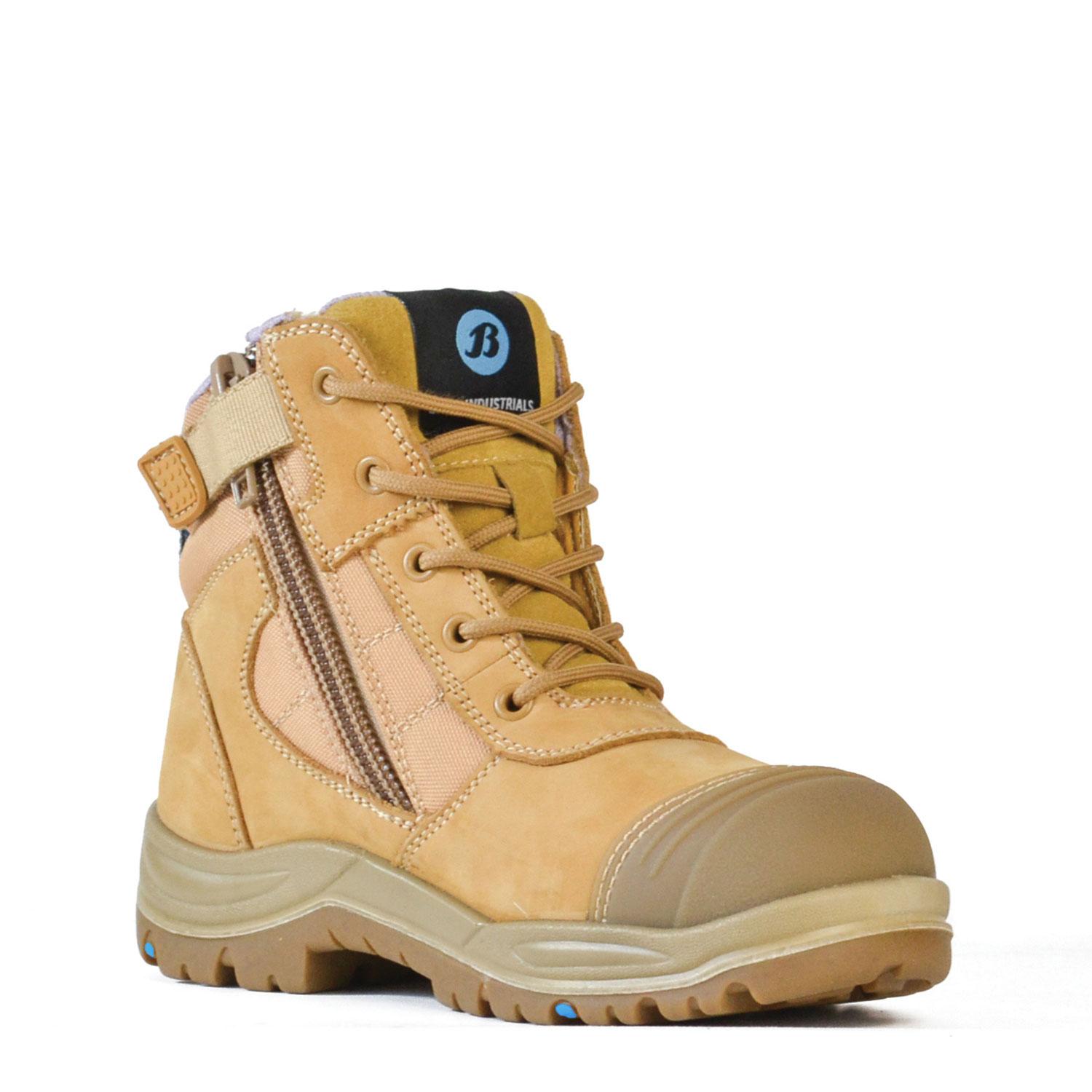 DAKOTA LADIES ZIP SIDE WHEAT SIZE 10 -STEEL TOE CAP EH RESISTANT