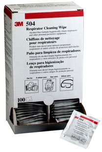 CLEANING WIPES FOR RESPIRATOR PACK 100