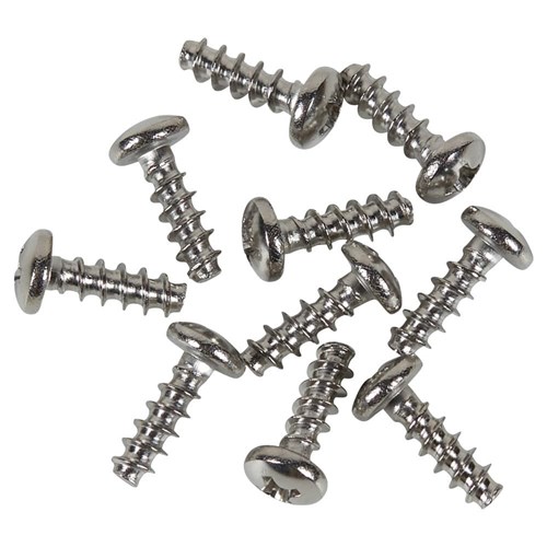 STAINLESS STEEL SCREWS 10 PACK FOR TRIPLE AERATED EYE& FACE WASH