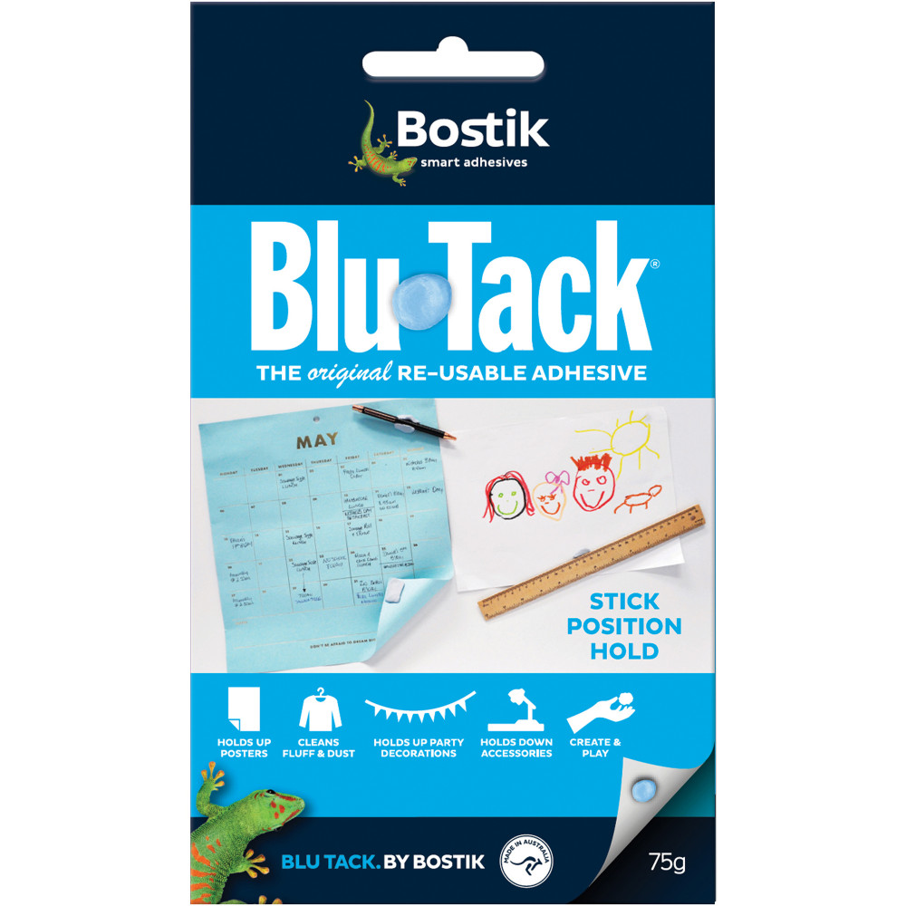 BOSTIK BLU TACK 75GM BLUE 