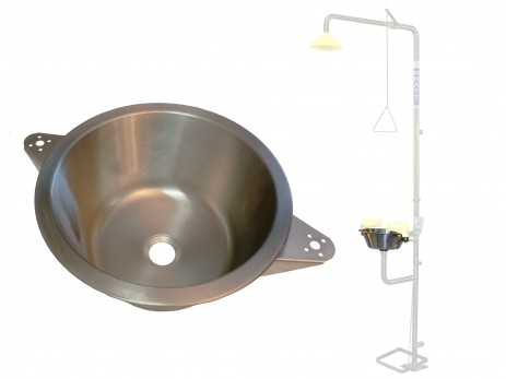 BOWL ASSEMBLY STAINLESS STEEL -SUIT COMBINATION SHOWERS EYE/FACE W