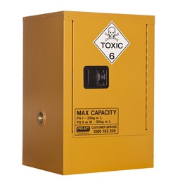 CABINET DG TOXIC 30L 770 x 515 x 465mm 1 Shelf