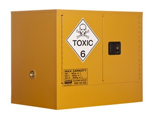 CABINET DG TOXIC 100L 770 x 935 x 620mm 1 Shelf