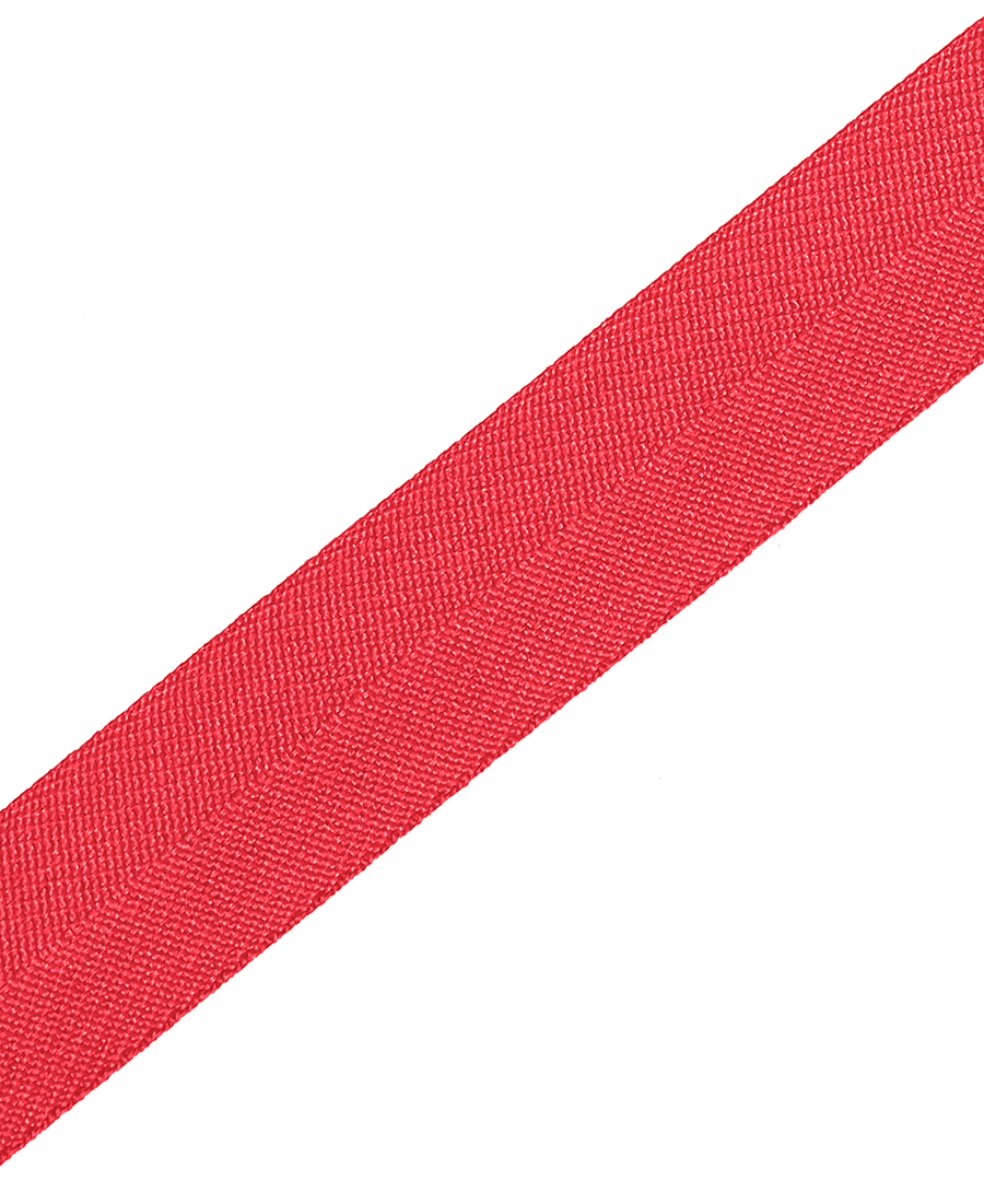 APRON STRAP - RED -CHANGEABLE CROSS BACK, 3.2CM x 130CM