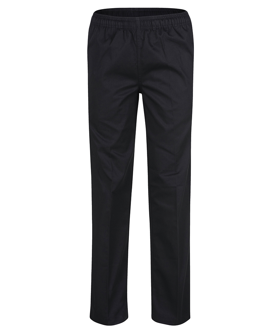 LADIES ELECTICATED PANT - BLK 6 -TWO SIDE & ONE BACK POCKET
