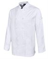 VENTED CHEF'S JACKET L/S - WHITE 2XL -VENTED BACK YOKE & UNDERARM WITH MESH
