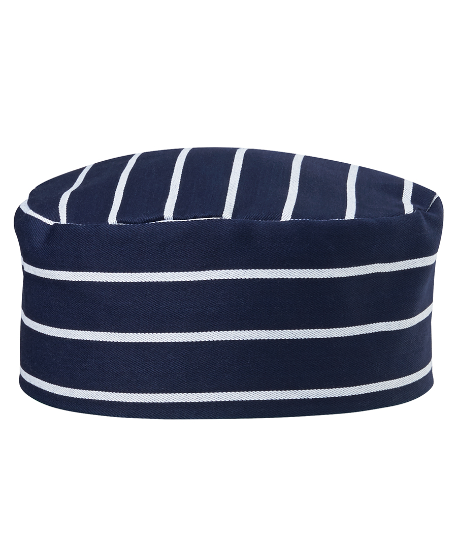 CHEFS CAP - NAVY/WHITE -ONE SIZE