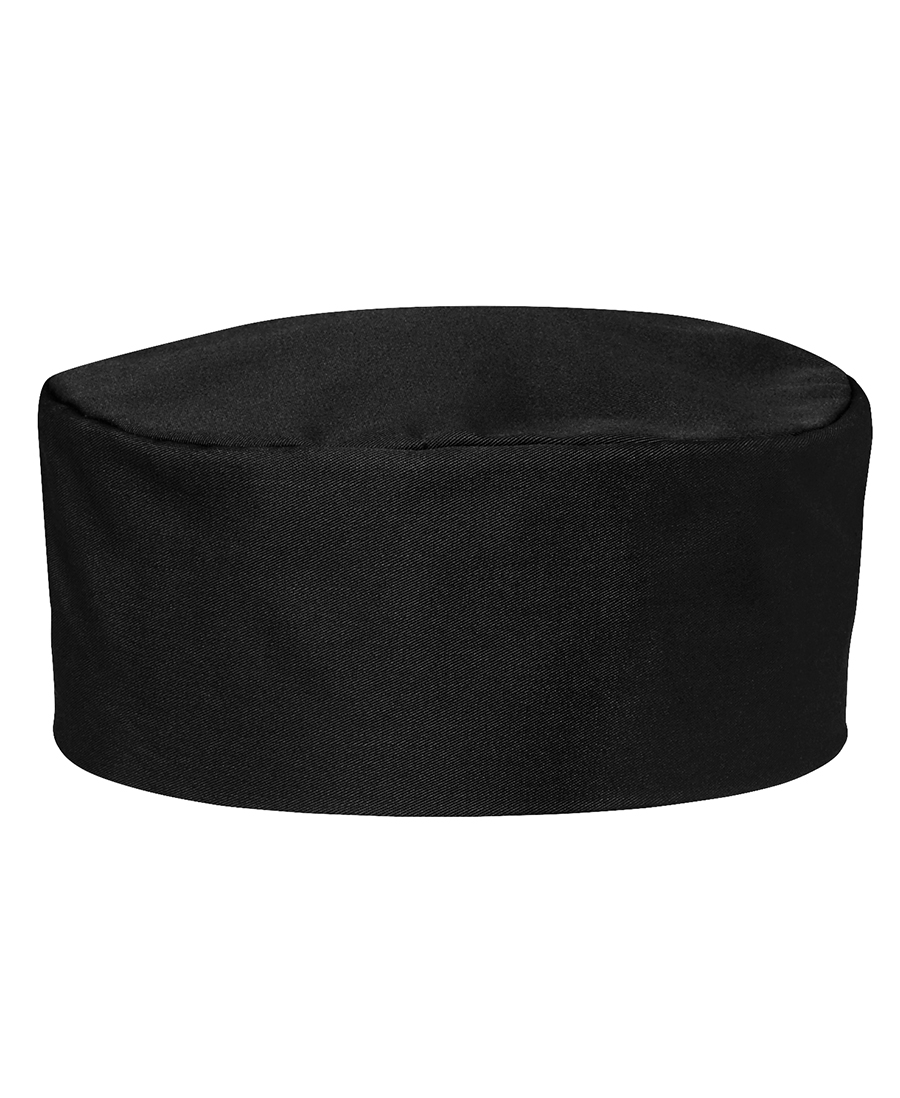 CHEFS CAP - BLACK -ONE SIZE