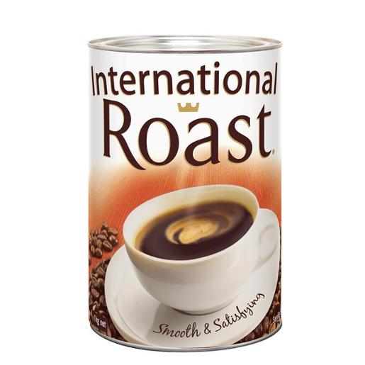 COFFEE INTERNATIOANL ROAST - 1KG CARTON OF 6