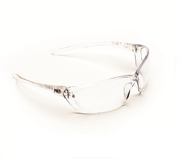 SAFETY GLASS RICHTER CLEAR LENS AS/AF SINGLE PAIR