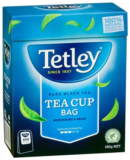 TEA CUP BAGS 100S -CARTON OF 6