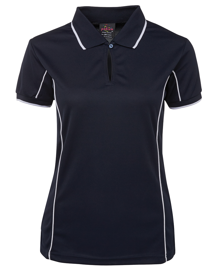 POLO LADY PIPING NAVY/WHITE S10 