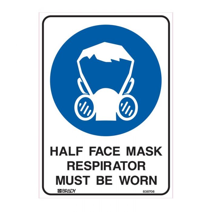 HALF FACE MASK RESPIRATOR METAL 300 X450MM