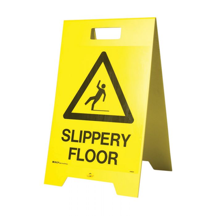 SLIPPERY FLOOR -FLOOR STD YEL HVY DUTY 300X500