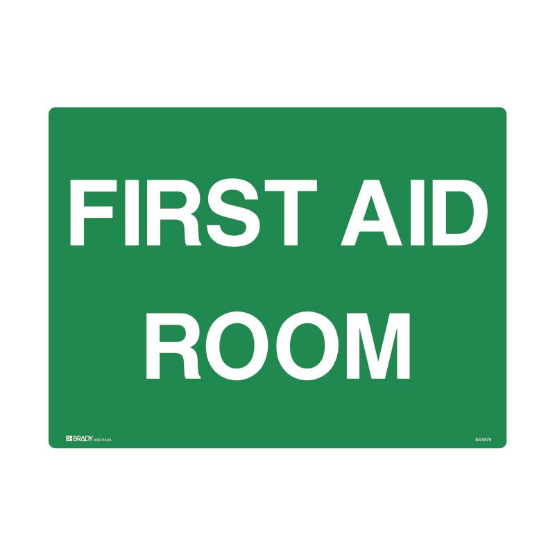 FIRST AID ROOM METAL 300 X225MM