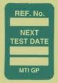 MICROTAG TEST DATE INSERT GREEN  PK100