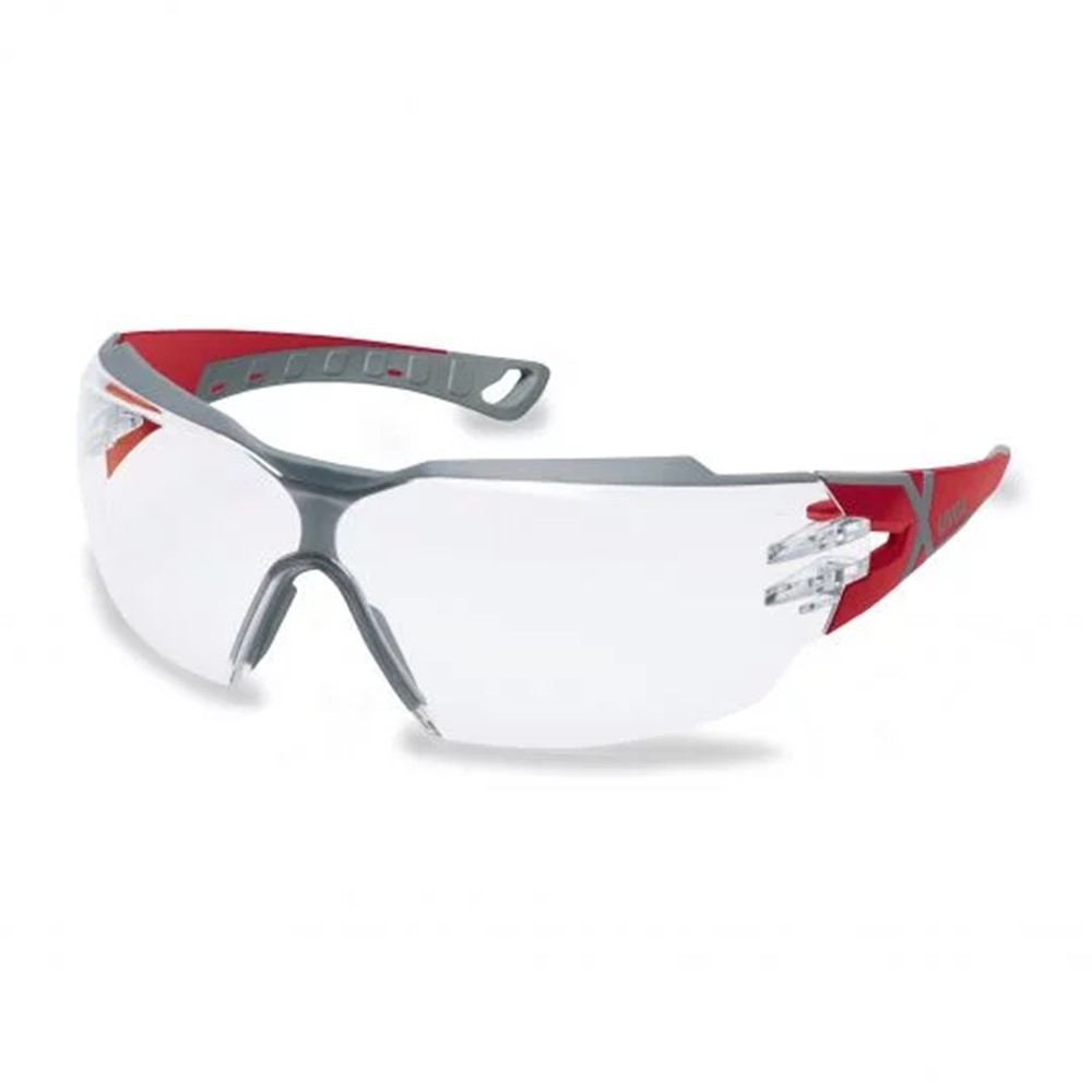 SPECS PHEOS CX2 CLEAR THS LENS RED GREY ARMS