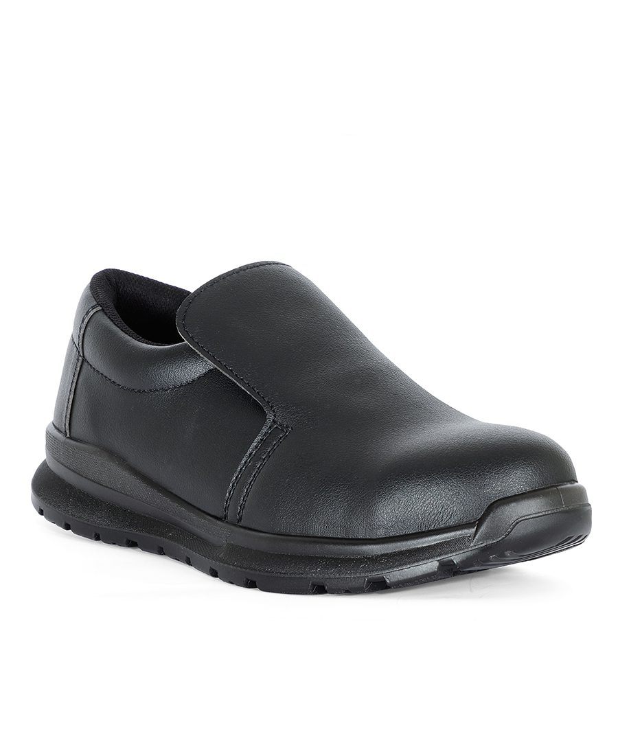 JB'S MICROFIBRE SHOE BLACK SIZE 10 -ANTI SLIP CLOG - MENS SIZES ONLY