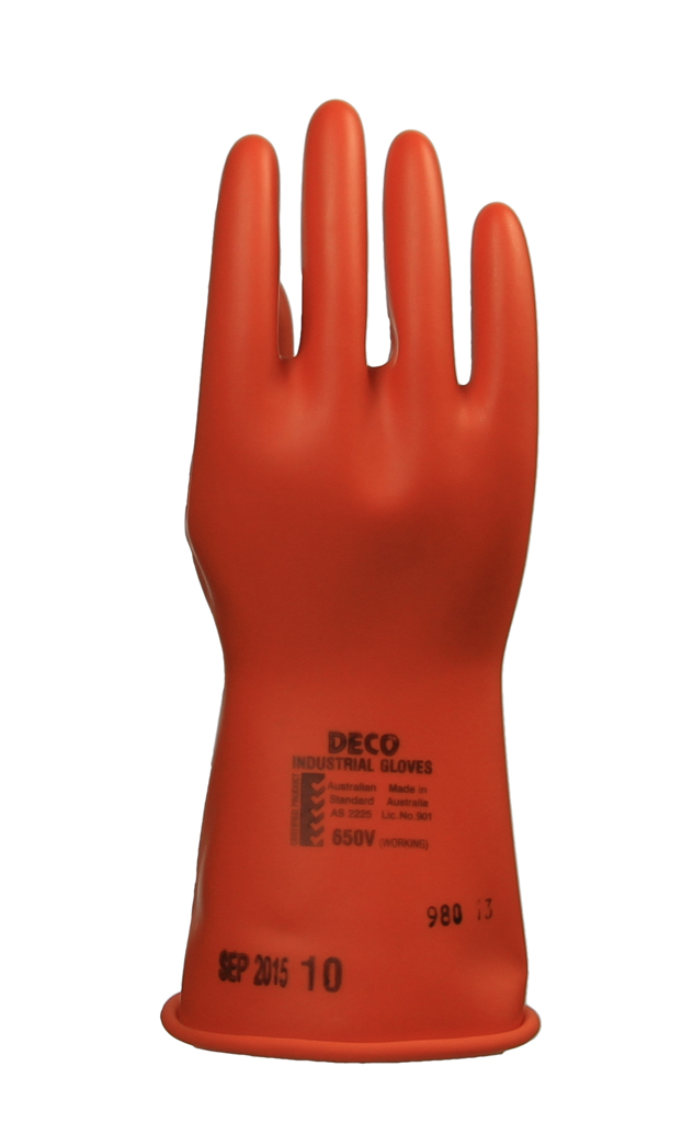 GLOVE DECO 650 VOLT 280MM SIZE 10 -SMOOTH PALM AS2225