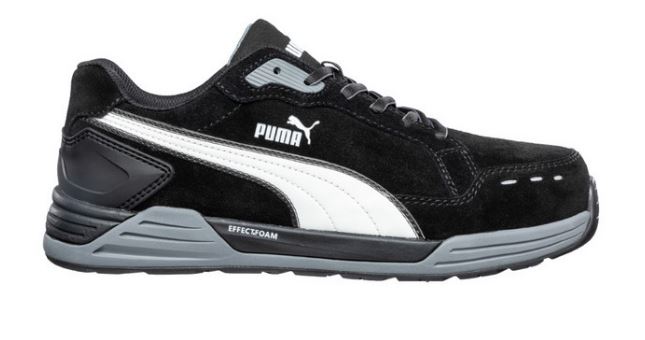 PUMA AIRTWIST BLACK/WHITE S10 -COMPOSITE TOE CAP WATER REPELL