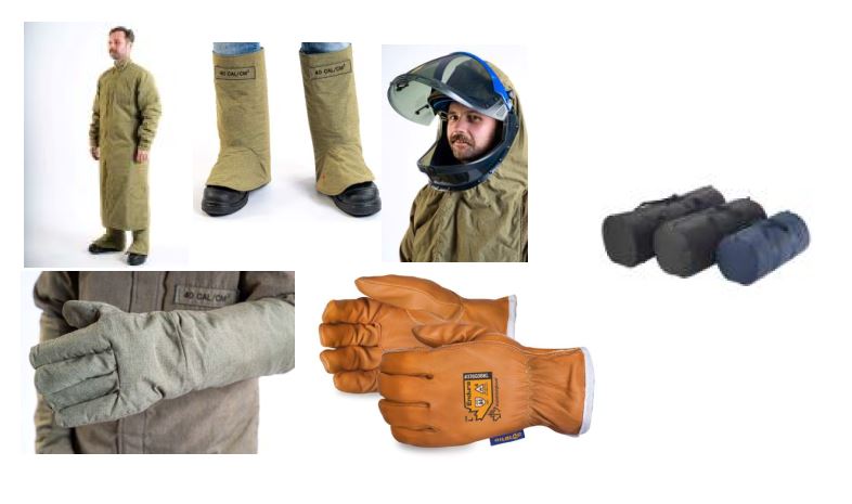 ARC FLASH KIT SUPERLIGHT 40CAL PPE4 (HRC4) SML