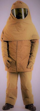 ARC FLASH JACKET & TROUSERS KIT ATPV 100 CAL/CM2 SIZE 2XL