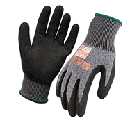 GLOVE ARAX CUT 5 DRY GRIP LATEX S10 