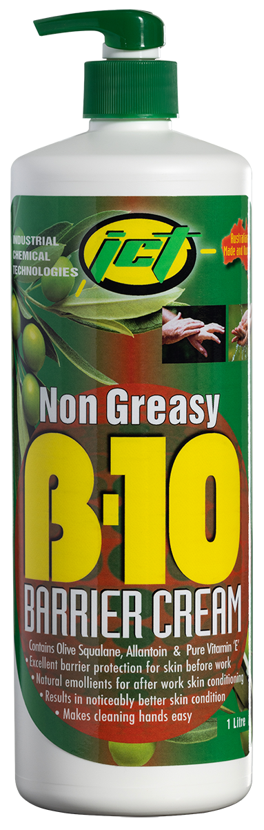 B-10 BARRIER CREAM 1L NON-GREASY FORMULA