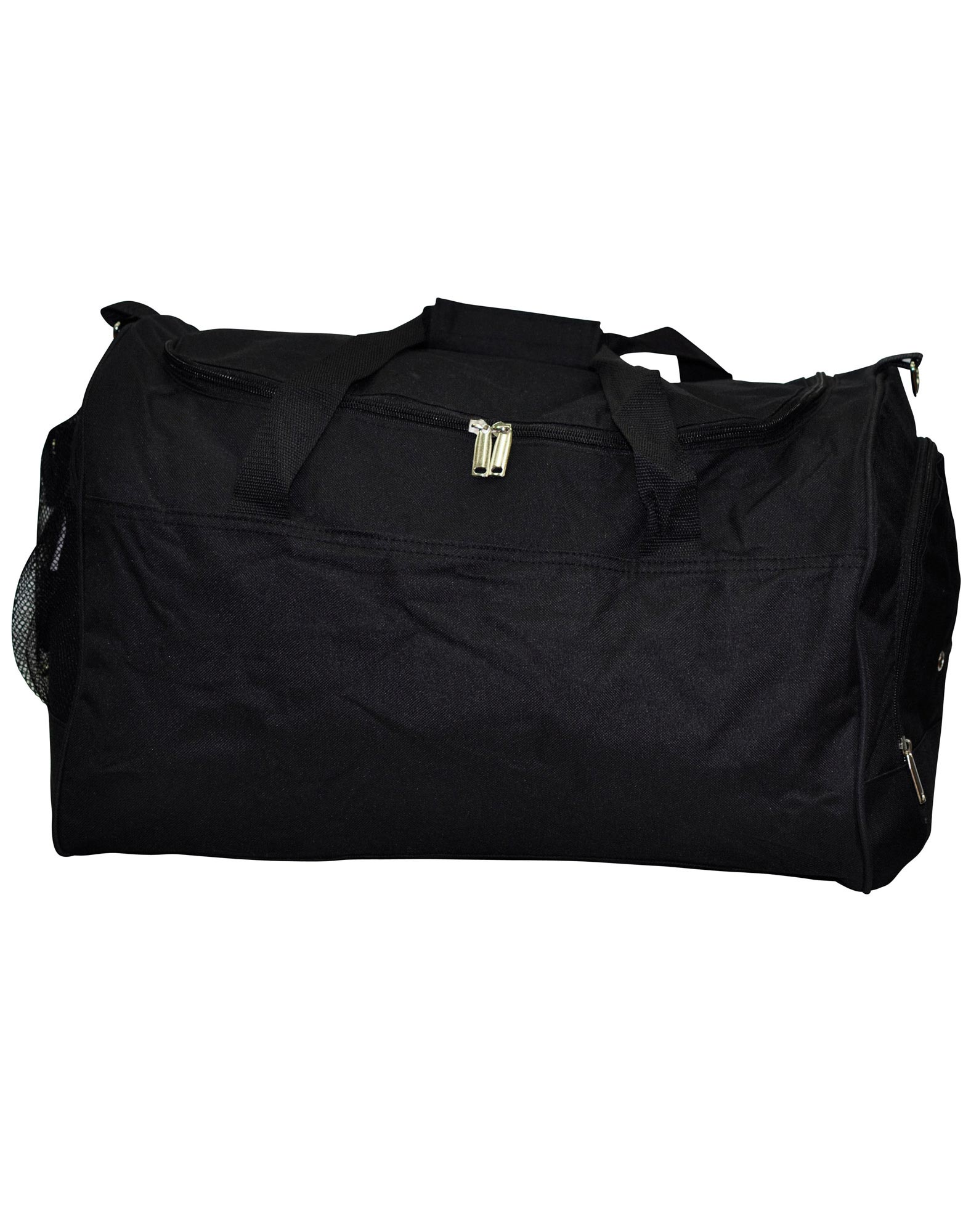 BASIC SPORT BAG WITH SHOE POCKET BLACK