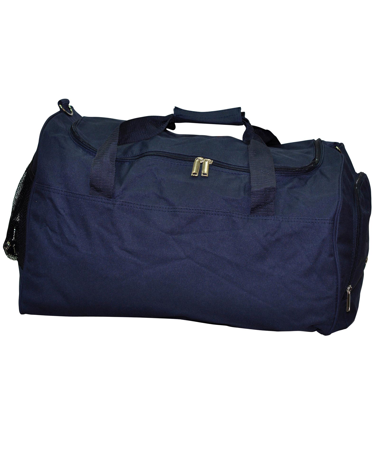 BASIC SPORT BAG WITH SHOE POCKET NAVY