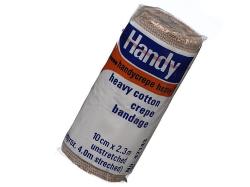 BANDAGE CREPE HEAVY HANDY 10CM 