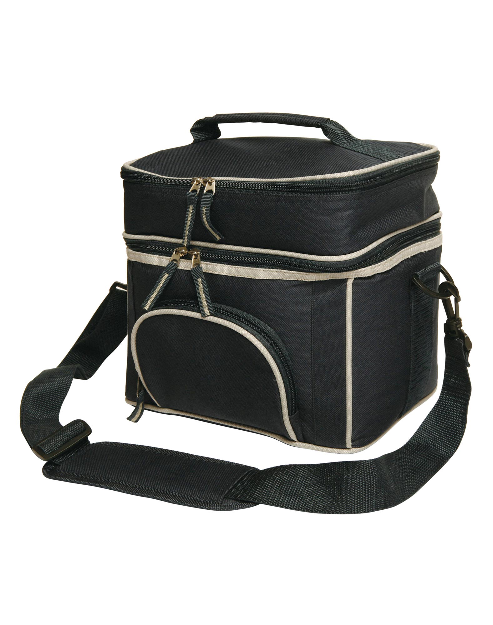 COOL TRAVELER 600D BLACK SIZE 280 X 250 X 180MM