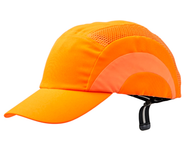 BUMP CAP FLUORO ORANGE -BASEBALL CAP STYLE