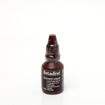 BETADINE SOLUTION 15ml BOTTLE 