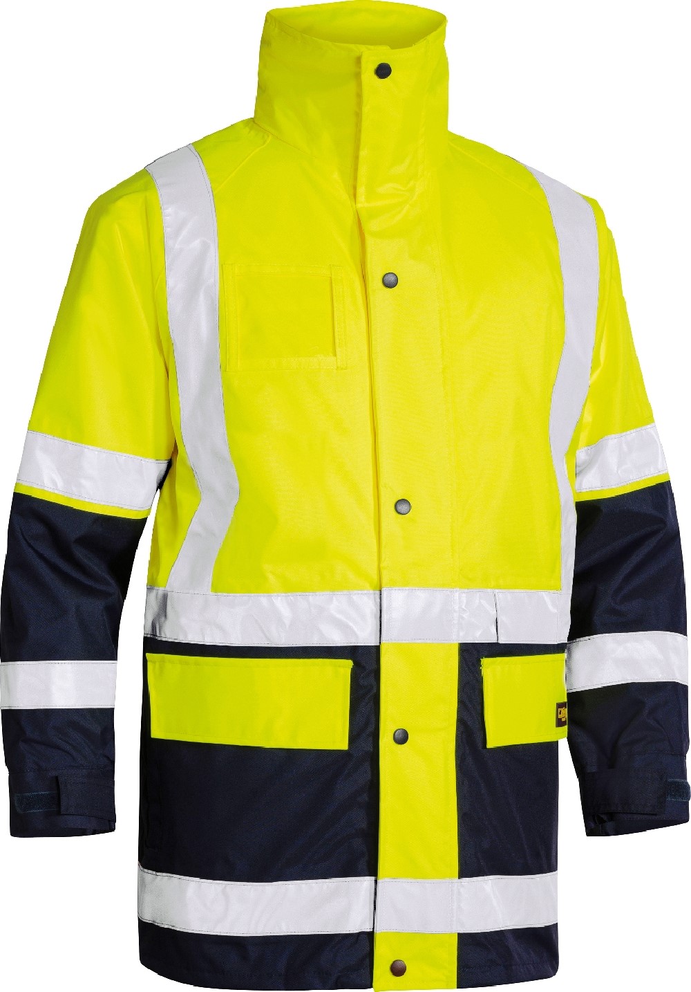 JACKET 5 IN 1 YELLOW/NAVY 2XL -WATERPROOF RATING 20000MM H20