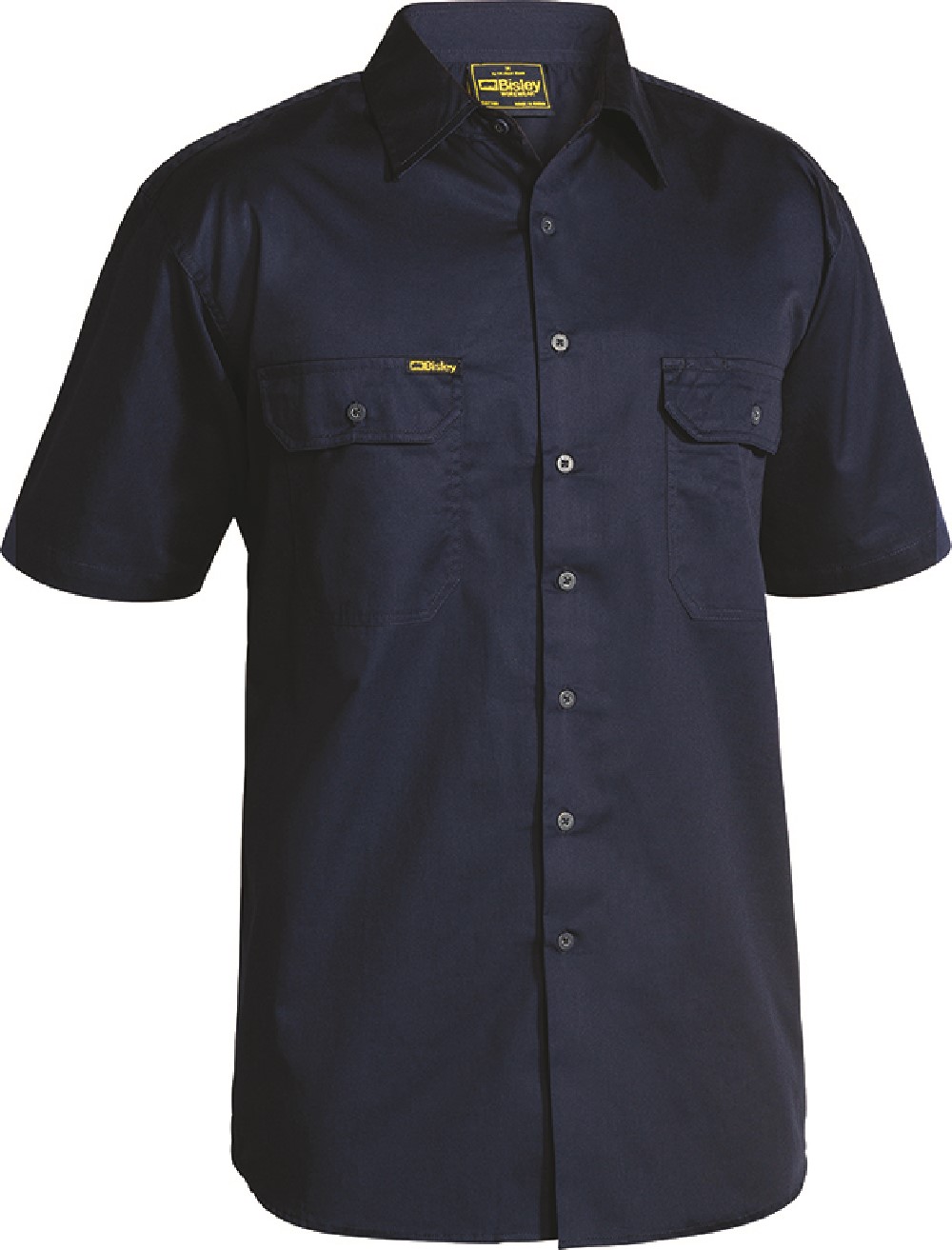 SHIRT S/S COOLWEIGHT NAVY SIZE 2XL 