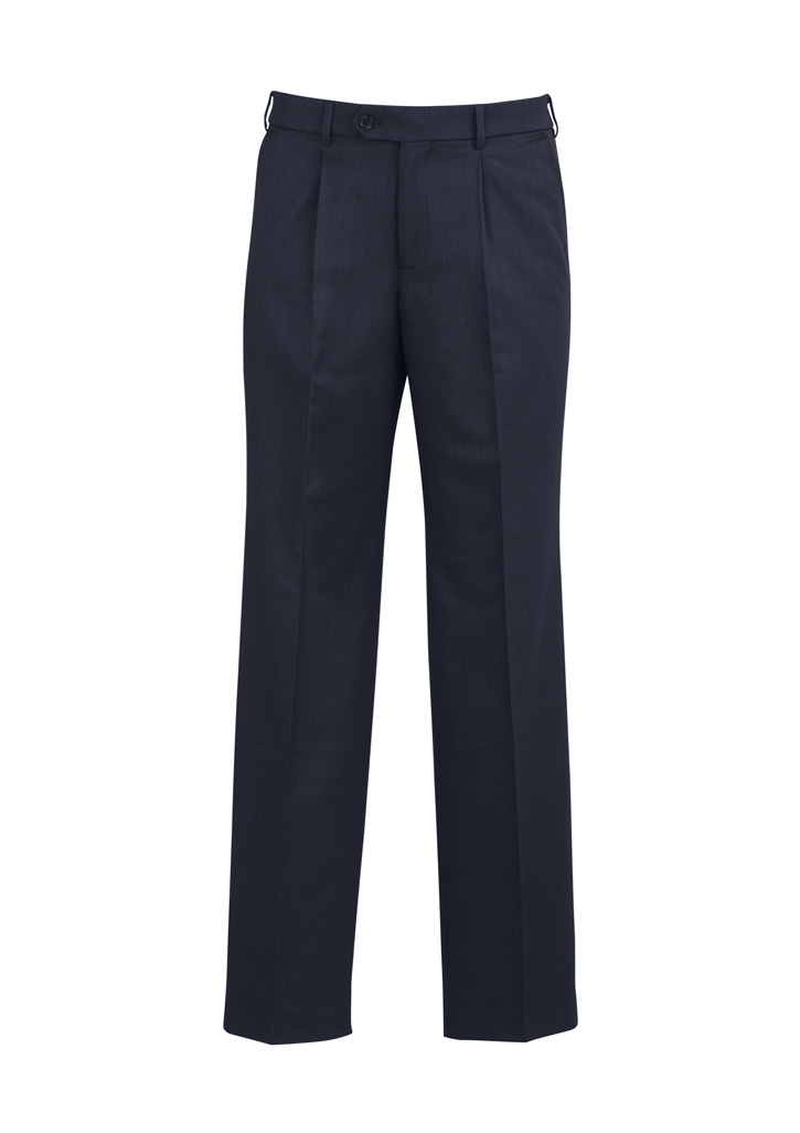 PANT MENS CLASSIC NAVY 102R FRONT PLEAT