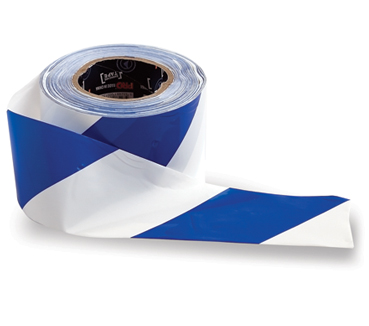 BARRICADE TAPE BLUE 100M X 75MM 